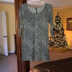 Jessica Simpson Animal Print Dress